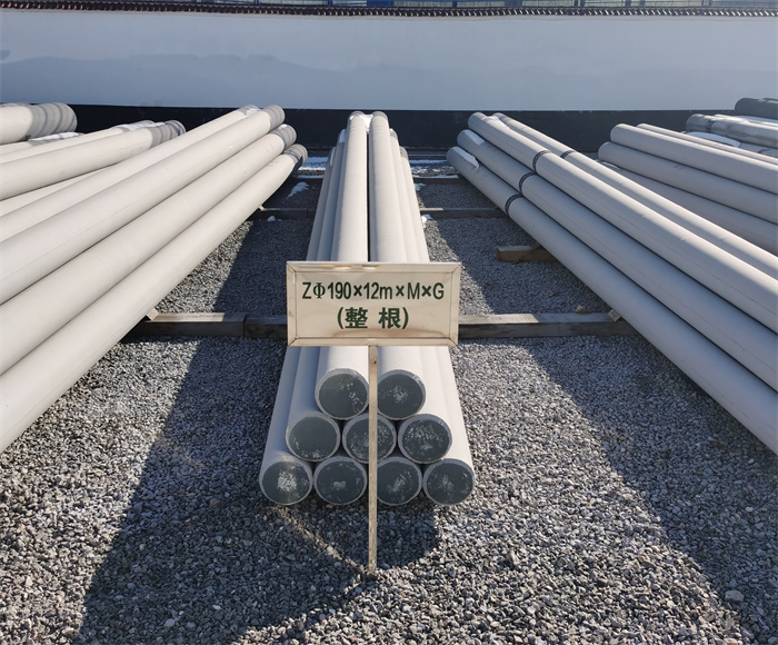 田林190×12米钢筋混凝土水泥电线杆